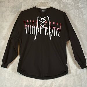 Criss Angel MINDFREAK Spirit Jersey Long Sleeve Shirt sz Small